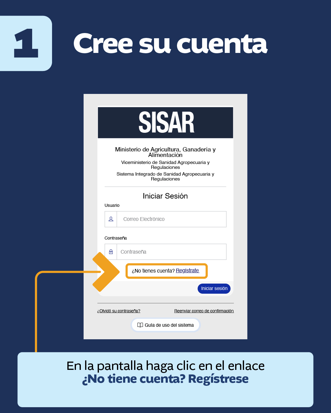 Paso a paso para inscribirse en el SISAR