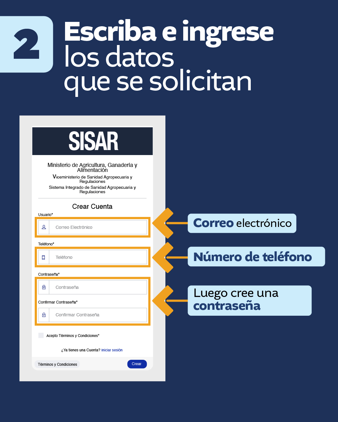 Paso a paso para inscribirse en el SISAR
