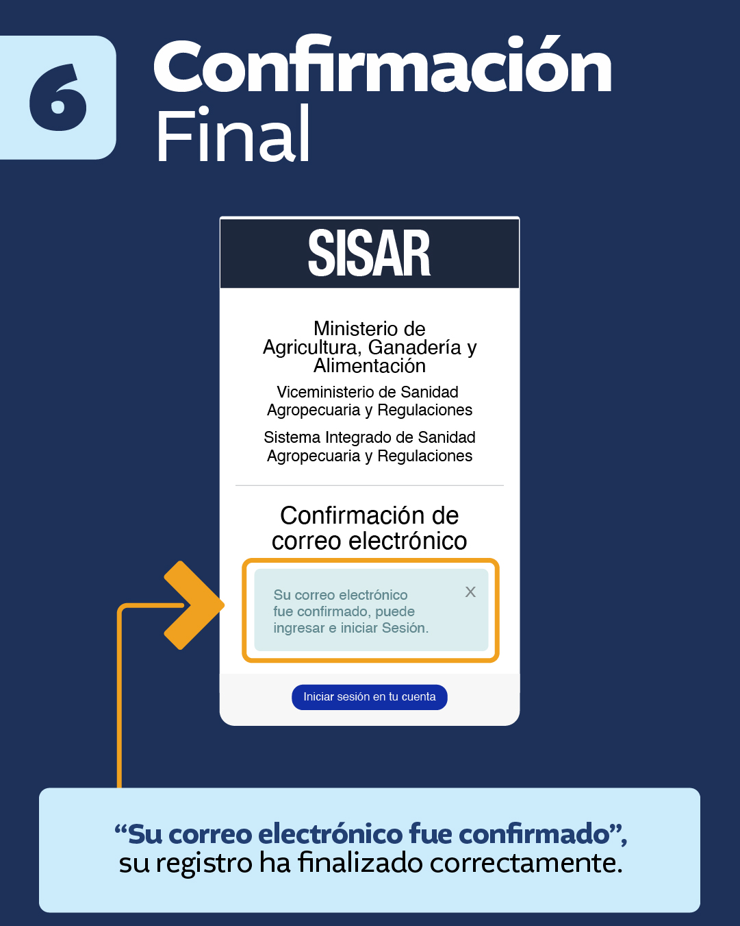 Paso a paso para inscribirse en el SISAR