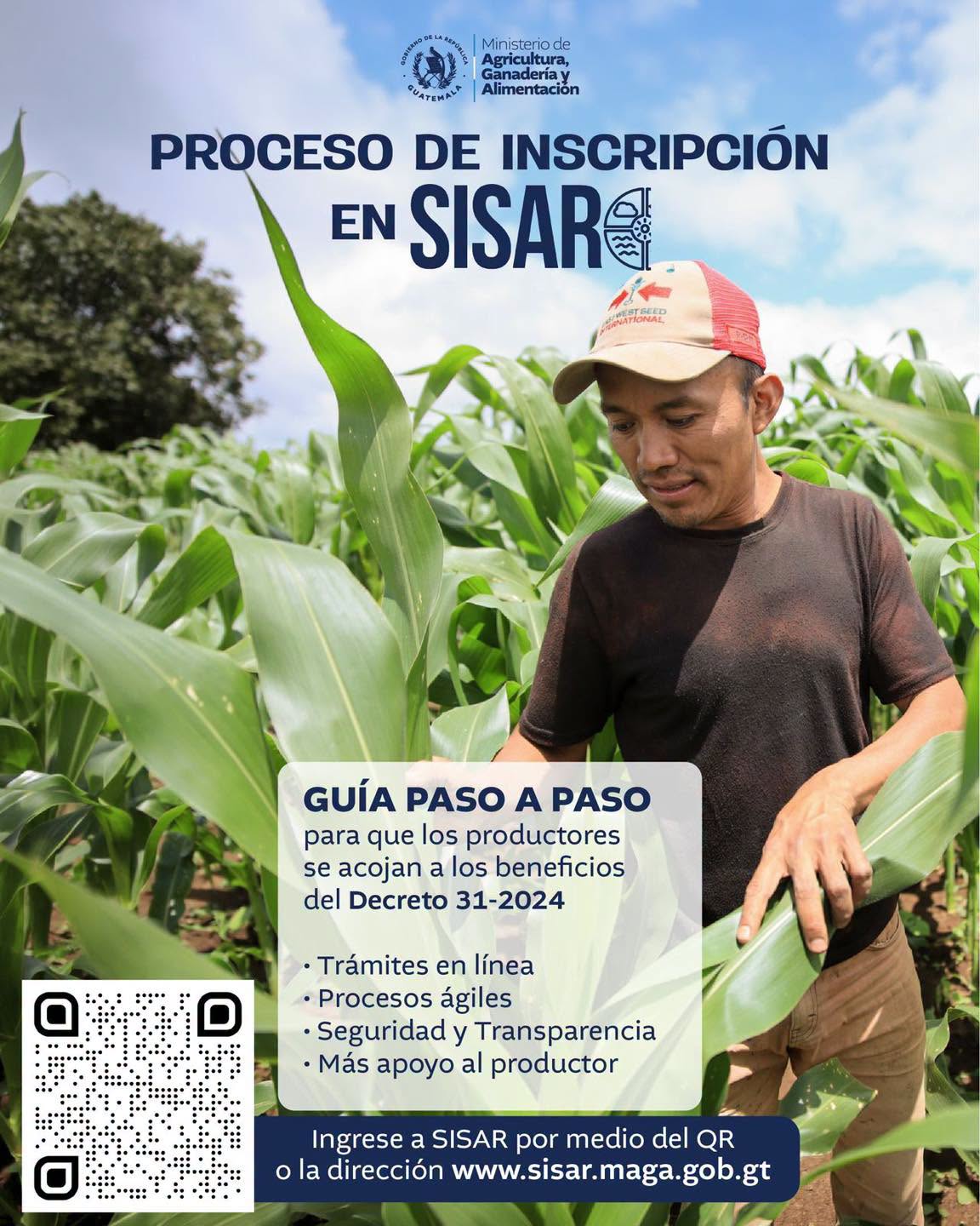 Proceso de inscripción en el SISAR