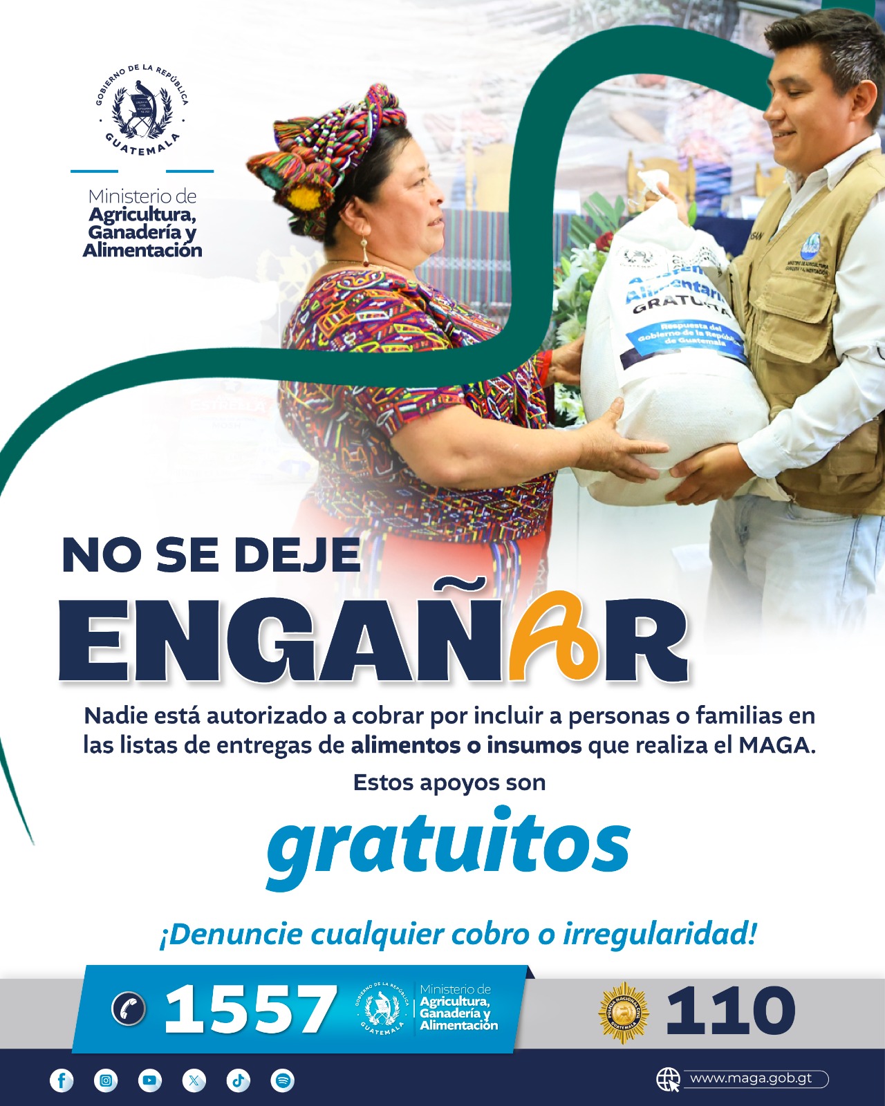 No se deje engañar