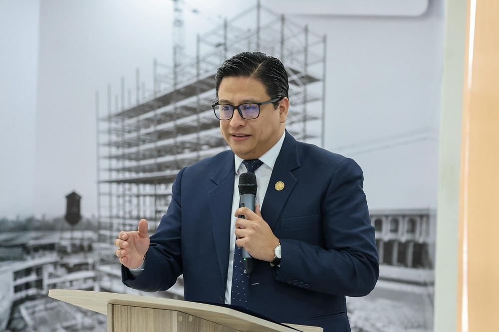 Julio Flores, director ejecutivo de la Comisión Nacional contra la Corrupción