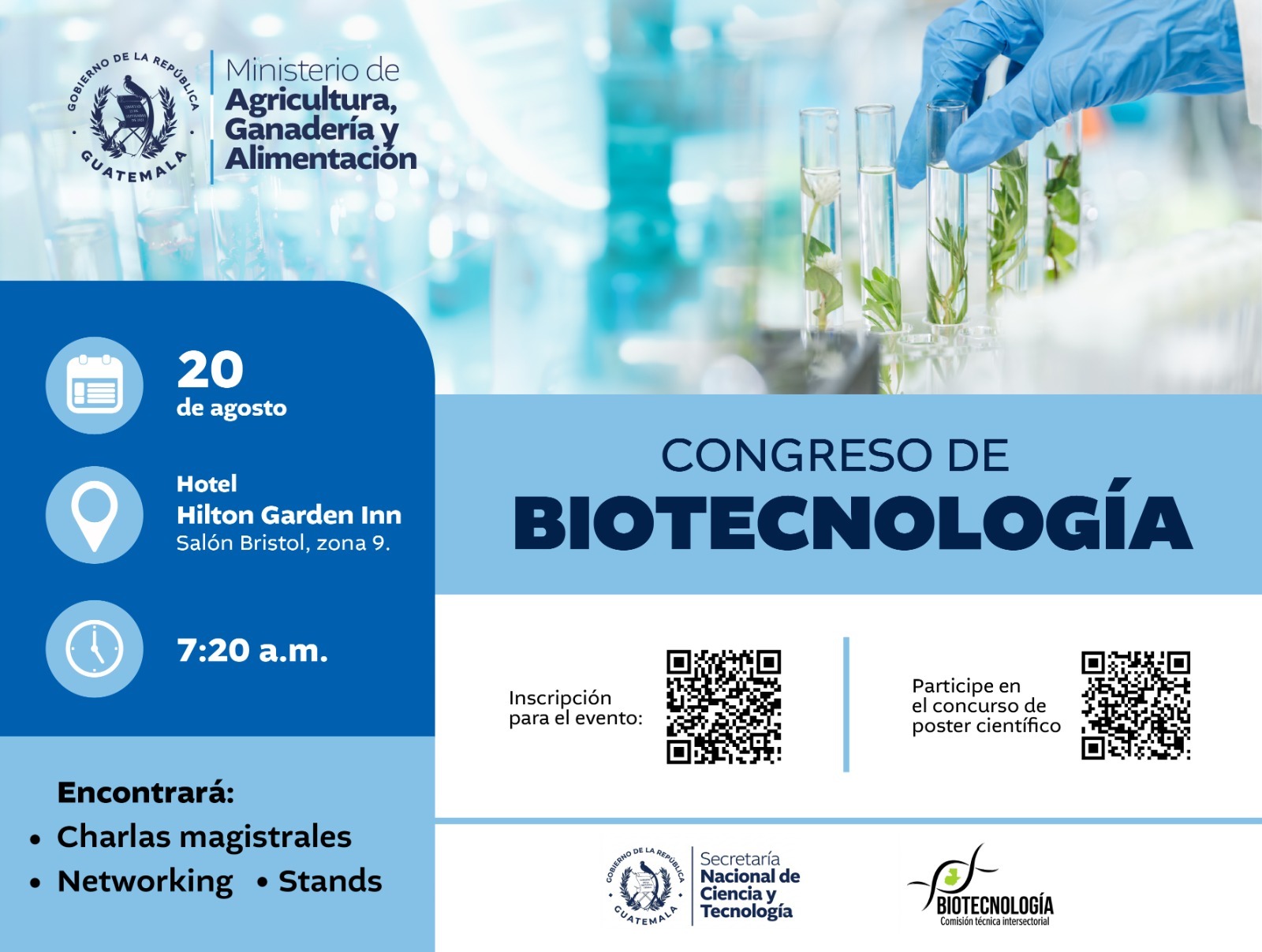Próximo Congreso de Biotecnología