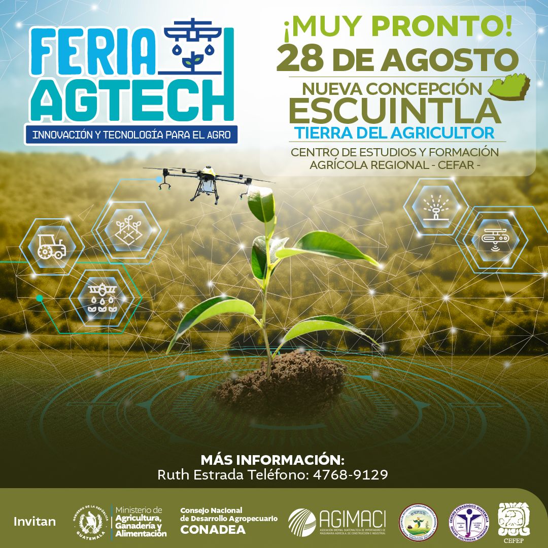 Escuintla se prepara para vivir la Feria AGTECH