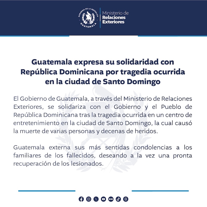 comunicado del Minex