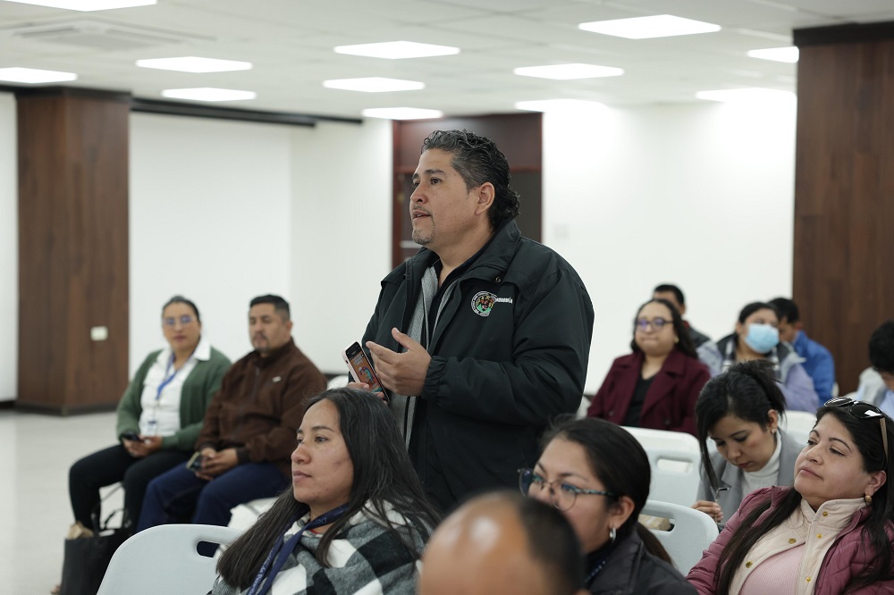 Las capacitaciones forman parte de un proceso continuó orientado a fortalecer las capacidades técnicas de las unidades ejecutoras.