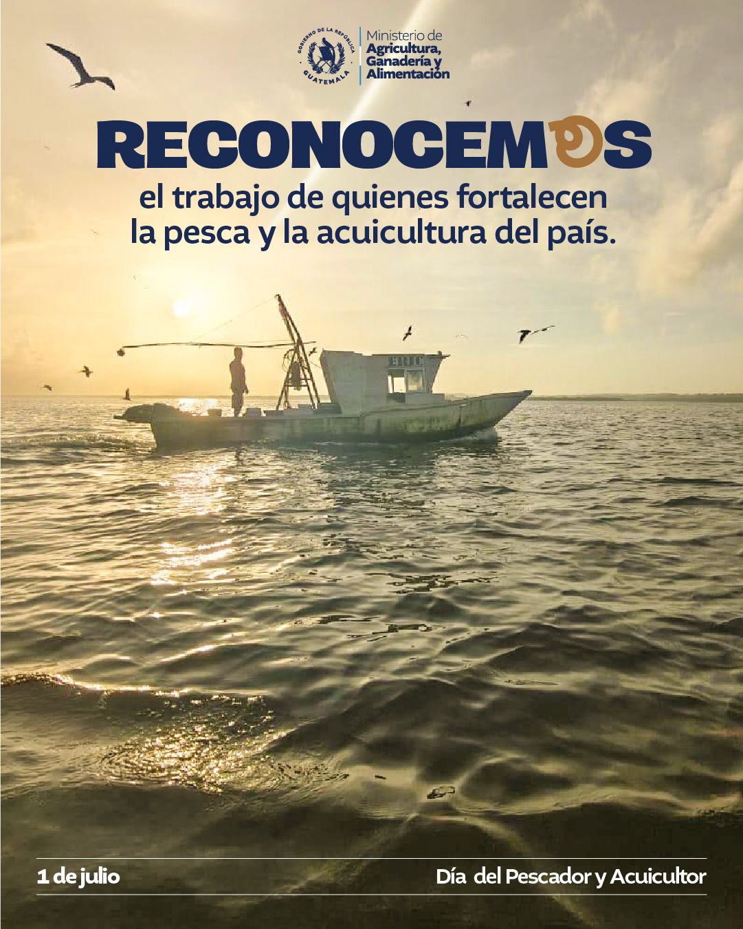 1 de julio: Día del Pescador y Acuicultor