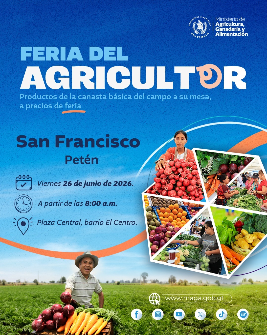 El sabor del campo llega a Petén
