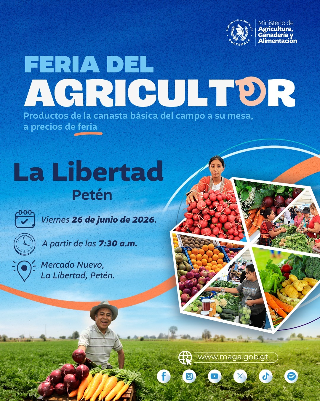 El sabor del campo llega a Petén