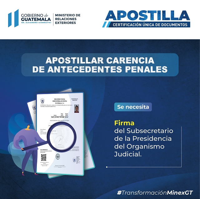 Apostilla, antecedentes