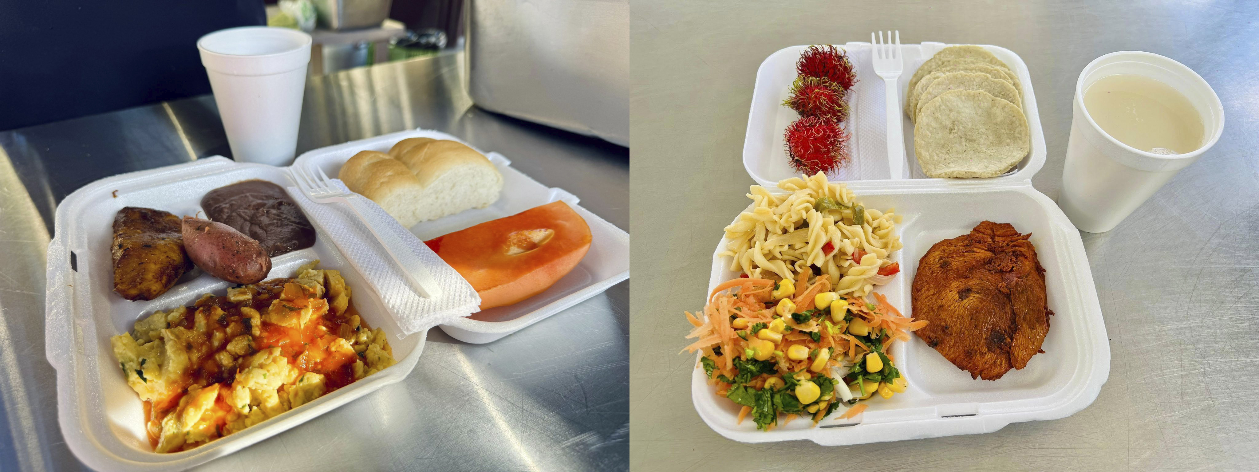 Comedor Social raciones de alimentos 