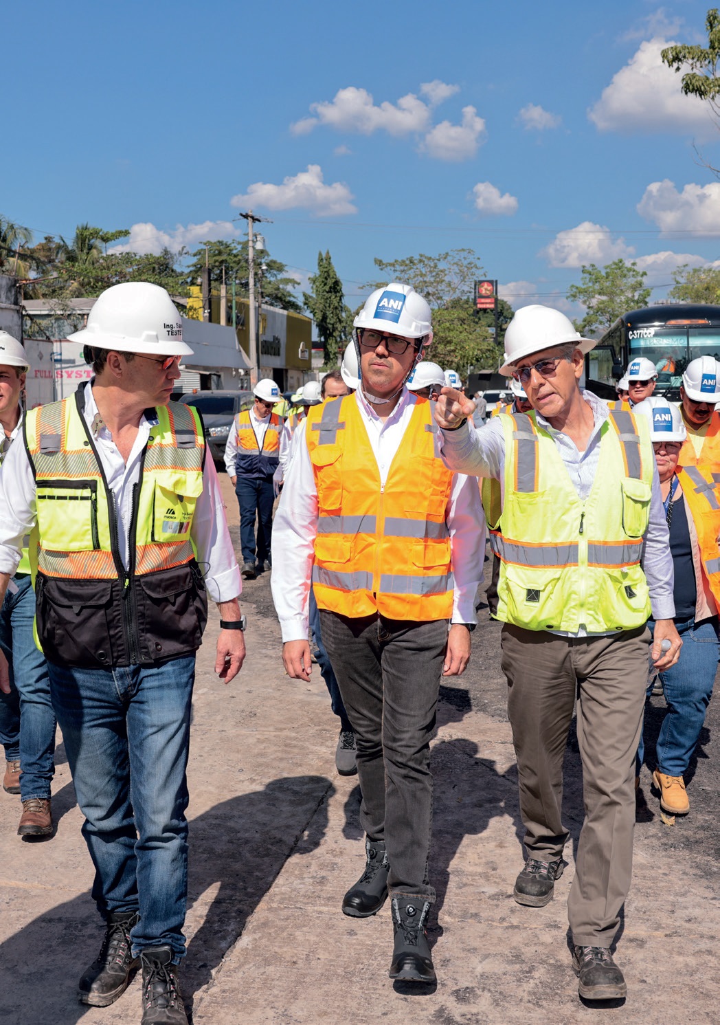 Ministro de Finanzas realizó una visita de campo a la Autopista Escuintla-Puerto Quetzal.