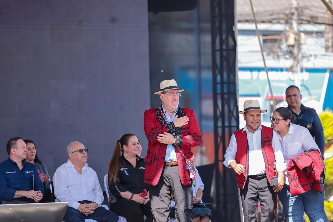 El presidente, Bernardo Arévalo, lidera la iniciativa del Gobierno de Guatemala. 