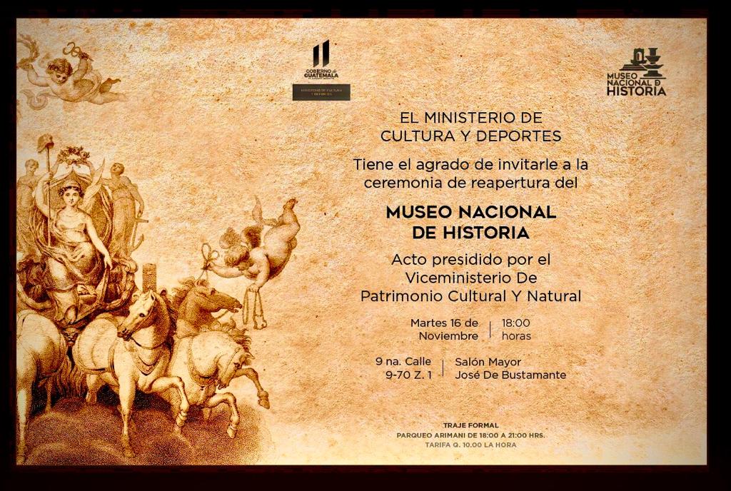 Reapertura Museo Nacional de Historia