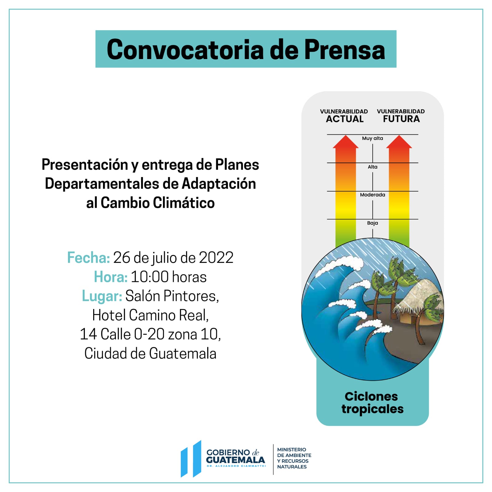 Presentación de Planes de Adaptación y Atlas de Vulnerabilidad
