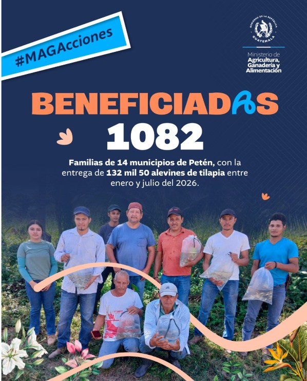 MAGAcciones: Más de 1000 familias beneficiadas con la entrega de tilapia