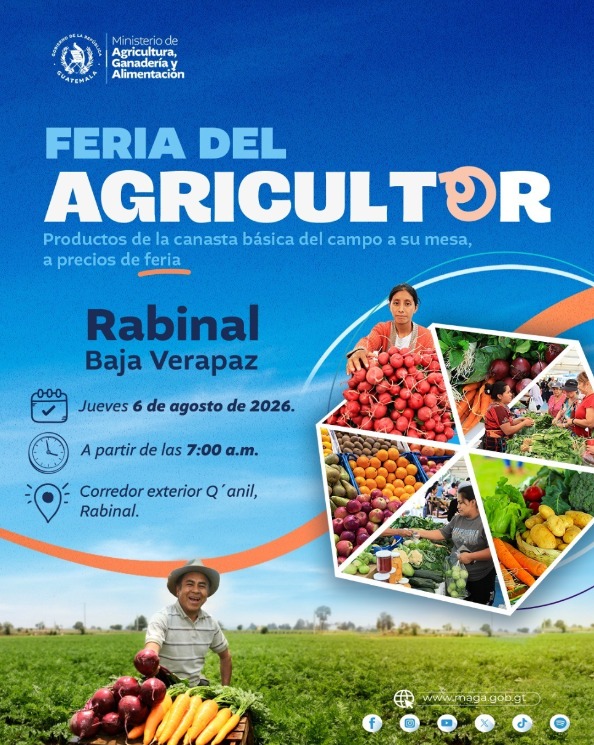 El sabor del campo llega a Rabinal
