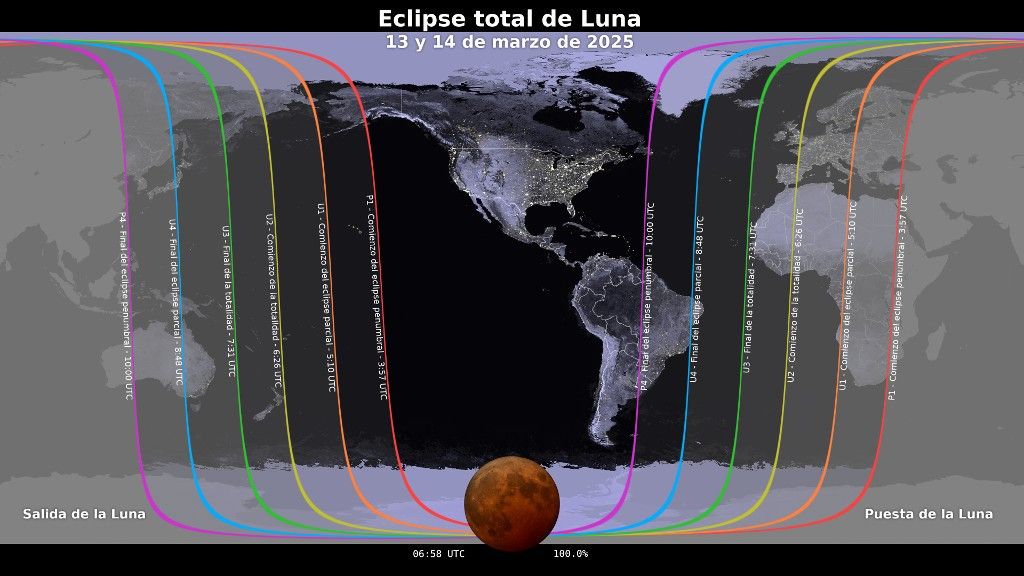 Eclipse total de Luna
