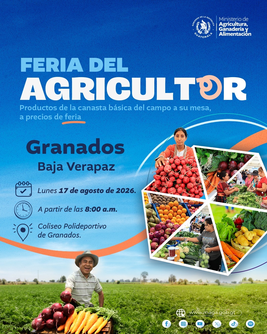 El sabor del campo llega a Baja Verapaz