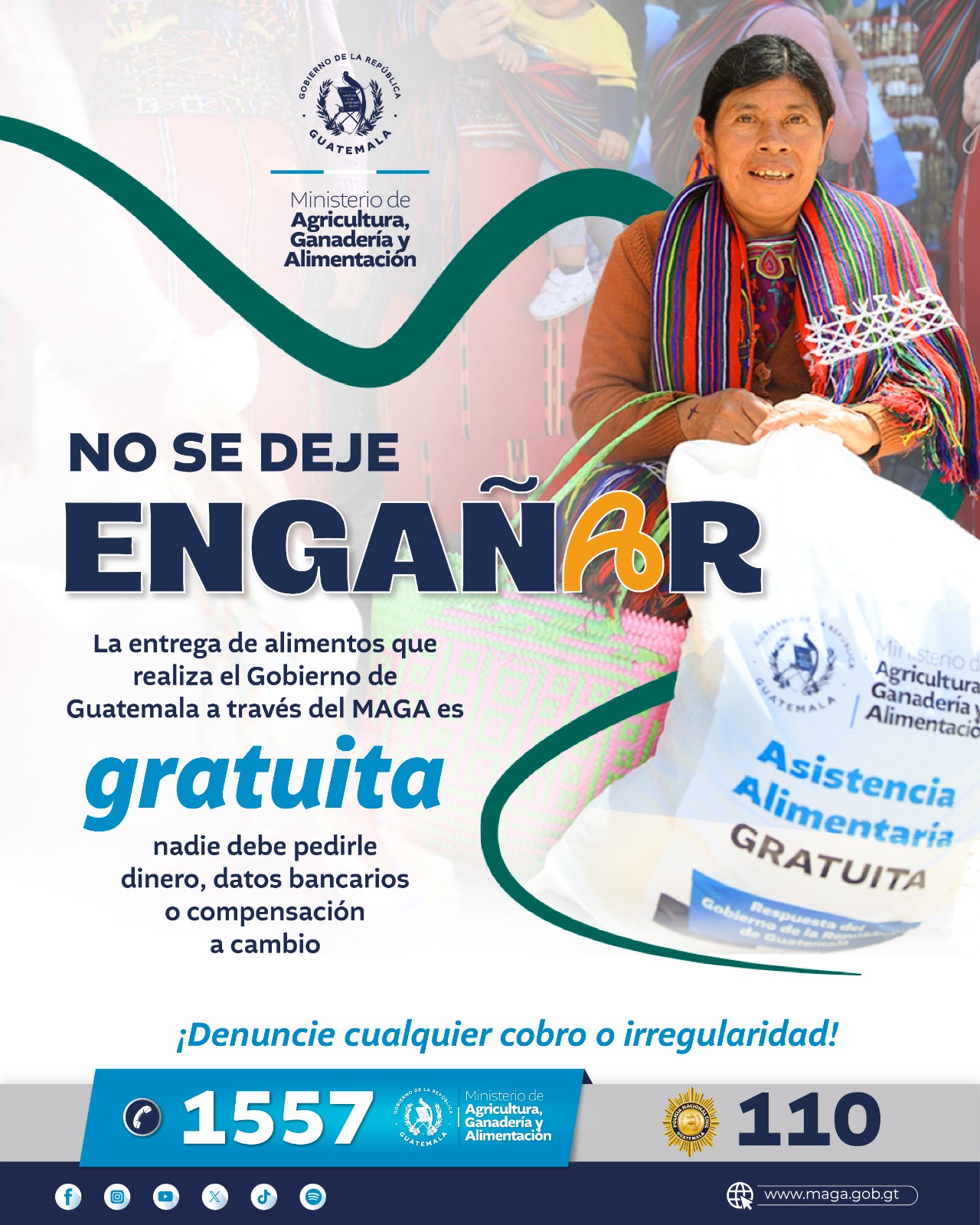 No se deje engañar