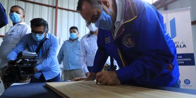 Presidente Alejandro Giammattei