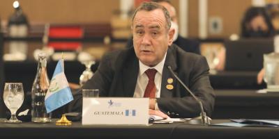 Presidente Alejandro Giammattei