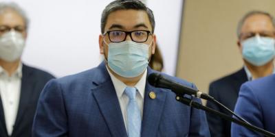 Alberto Pimentel Mata, Ministro de Energía y Minas.