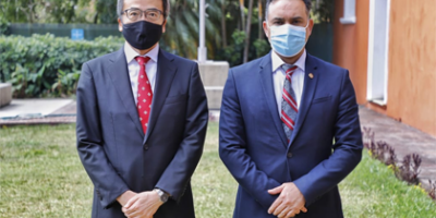 mario rojas espino ministro de ambiente y recursos naturales embajador de japón