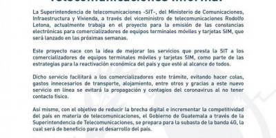 Información importante: