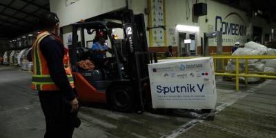 Llegada de vacunas Sputnik