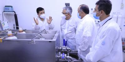 Ministro y viceministro conocen proceso de producción