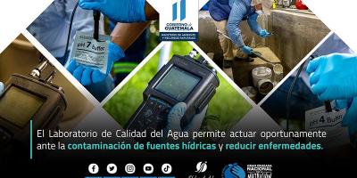 El laboratorio de Calidad del Agua permite actuar oportunamente ante la contaminación de fuentes hídricas y reducir enfermedades.
