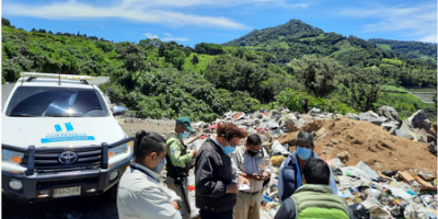 Patrullas Ambientales verifican vertedero ilegal para su eliminación
