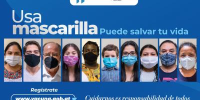 usa mascarilla