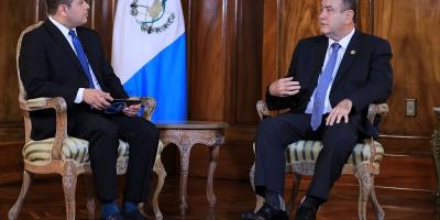 Presidente Alejandro Giammattei