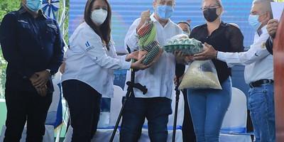Entrega en el Jícaro, El Progreso. 