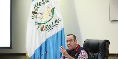 Presidente Alejandro Giammattei