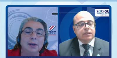 Traspaso de la Presidencia Pro Tempore del Centroestad, del INEC de Costa Rica al INE de Guatemala