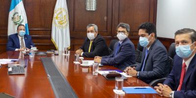Reunión Ministro de Finanzas Públicas y Presidente Ejecutivo del BCIE