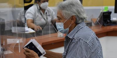 Usuario adulto mayor