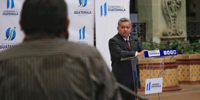 Conferencia de Prensa Ministro Raúl Romero Segura