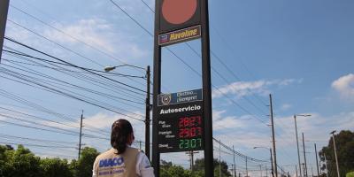 Personal de DIACO supervisa estaciones de servicio