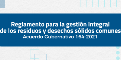 Portada Reglamento para la gestión integral de los residuos y desechos sólido