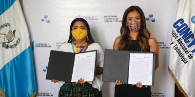 Senacyt y Ak Tenamit firman convenio para la vinculación de proyectos sobre saberes ancestrales