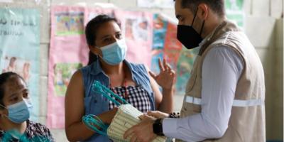 Mujeres de Unidades Productivas agradecen a SOSEP por las capacitaciones brindadas.