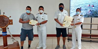 Clausura del curso “Capitán de Barco de Pesca Nacional de Altura”