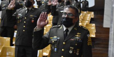 Oficiales del Ejército de Guatemala tomaron juramento, previo a integrarse como Vocales Militares