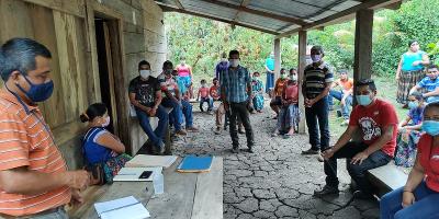 Socialización del Programa de Acceso a la Tierra en 3 municipios de Petén