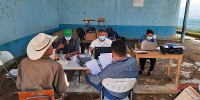 Kiosco en Aldea Jubuquito