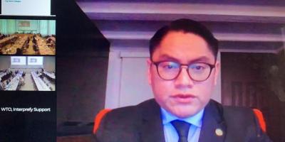 Viceministro de Recursos Naturales, Fredy Chiroy